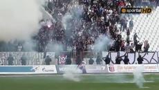 Бомбички и Факли по Футболистите - Локомотив (Пд) - Ботев (Пд) 0:0 (19.04.2014)  (Видео) Скандал в Пловдив на дербито - Videocli