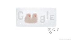 Японският Макак ви Честити денят на Земята - Earth Day 2014 Google logo (Doodle) - Videoclip.bg