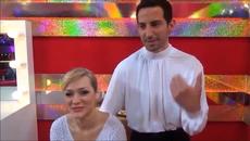Dancing Stars (29.04.2014) - Албена Денкова и Калоян за танца им - Videoclip.bg
