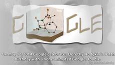 Дороти Ходжкин (Dorothy Hodgkin) GOOGLE 2014 почете Създателка на Инсулина! - Videoclip.bg