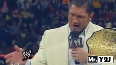WWE Батиста срещу Батиста - Смешен Момент (2014) - Videoclip.bg