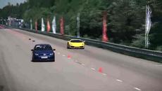 Колите Мечтание Vw Golf R Hpg vs Lamborghini Gallardo Lp560 - Videoclip.bg