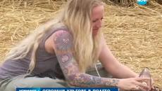 Мистериозен кръг върху поле с царевица в Южна Германия - Videoclip.bg