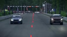 Bmw M5  tuning turbo Noelle vs Mercedes Ml63 Amg Evotech - Videoclip.bg