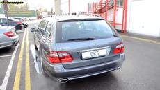 Mercedes E500 W211 Cks Performance exhaust - Videoclip.bg