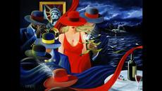 Фаталната жена...(Петя Буюклиева)...(painting Victor Ostrovsky)... - Videoclip.bg