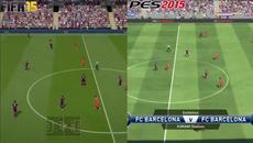 Fifa 15 Vs Pes 2015 - Gameplay - Videoclip.bg