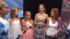 X Factor (02.10.2014) Петра, Ева - Мария, Люба и Ива / Група на Блондинките - Videoclip.bg