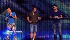 X Factor (02.10.2014) Милен, Валентин, Емил - Videoclip.bg