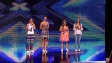 X Factor (02.10.2014) Петра, Ева - Мария, Люба и Ива / Група на Блондинките - Videoclip.bg