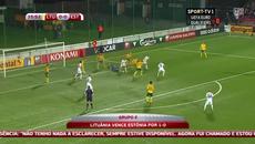 Литва - Естония 1:0 | 09 октомври, 2014 - Videoclip.bg