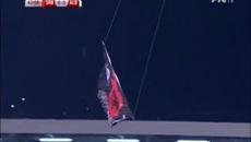 Знаме спря футболен мач и взриви стадиона - Сърбия Албания !Drone on Match Serbia Albania EURO 2016 Qualification - Videoclip.bg