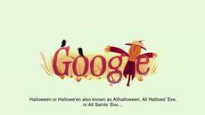 Честит Хелоуин !!!! Happy Halloween - Google Doodle 2014! - Videoclip.bg