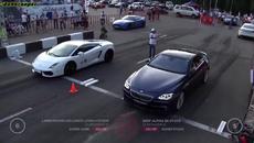 Bmw Alpina B6 vs Lamborghini Gallardo Lp560-4 - Videoclip.bg