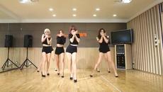 AOA - Like a Cat - mirrored dance practice video - Ace of Angels - - Videoclip.bg