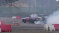 400 коня Bmw M5 E34 V8 - дрифт - Videoclip.bg