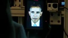 Президента Барак Обама с портрет и скуптура 3D printed portrait - Videoclip.bg