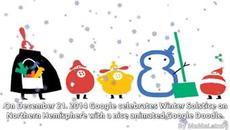 Празнуваме Зимно слънцестоене 2014 (Northern Hemisphere) с Google Doodle - Videoclip.bg