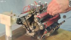 Най-малкия v8 работещ двигател