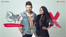 Премиера! 2015 Jon Brian feat. Tinna - Daca dragoste nu e ( Lyric Video ) - Videoclip.bg