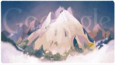 Монблан първо изкачване от българи Google Doodle - Mont blanc first ascent by bulgarians - Videoclip.bg