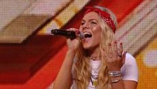 Soul singer Louisa Johnson covers Who’s Loving You - Auditions Week 1 - The X Factor UK 2015 - Videoclip.bg