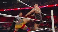 Big Show vs Ryback ( Intercontinental Championship Match ) - Wwe Raw, Aug. 31, 2015 - Videoclip.bg