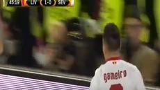 Amazing GAMIERO Goal ~ Liverpool vs Sevilla 1-1 ~ 18/5/2016 [Final Europa League] - Videoclip.bg