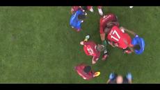 Кристиано Роналдо контузен (Cristiano Ronaldo) France vs Portugal (EURO 2016) 10.07.2016 - Videoclip.bg