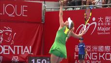Caroline Wozniacki upskirt - Hong Kong 2016 - Videoclip.bg