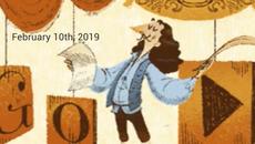 В чест на френският драматург Молиер Молиер Molière с Google Doodle Molière - Videoclip.bg