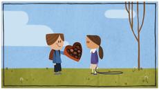 Valentine's Day Google Doodle! Поздрав за св.Валентин 2019 г. - Videoclip.bg