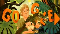Стив Ъруин , Стив Ъруин GOOGLE DOODLE - Videoclip.bg