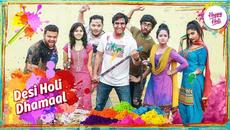 Вижте Холи в Индия празнуват началото на пролетта с фестивал на цветовете! Happy Holi! Desi Holi Dhamaal - Videoclip.bg