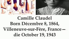 Камий Клодел почитаме с Гугъл! Camille Claudel’s 155-th Birthday Google Doodle - Videoclip.bg
