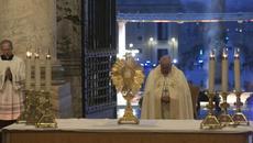 Папа Франциск пред празният площад „Свети Петър“ с Драматична молитва „Урби ет Орби“ - Videoclip.bg