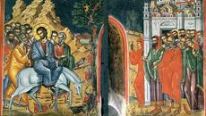 Пряко предаване на богослужението от катедрален храм „Успение Богородично“  (Цветница), 2020 г. | св. Литургия - Videoclip.bg