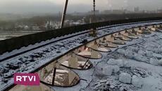 ТАСС: Рухна покрив на спортен комплекс в Русия !!! В Петербурге во время демонтажа рухнула крыша - Videoclip.bg