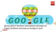 Пролетен сезон с Гугъл 2020!Пролет с Google doodle celebrates Spring 2020 - Videoclip.bg