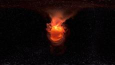 Наблюдение на свръхмасивна черна дупка във виртуална реалност - Videoclip.bg