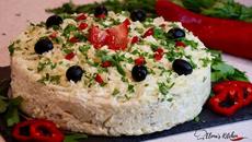 ВЪЗДУШНА-ФРЕНСКА САЛАТА/ЛЕСНА РЕЦЕПТА/POTATO SALAD WITH MAYO AND CHEESE/EASY RECIPE - Videoclip.bg