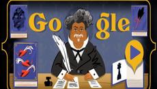 Честваме Александър Дюма - баща с Гугъл!! Alexandre Dumas Google Doodle 2020 - Videoclip.bg