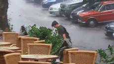 Пороен дъжд над Несебър Слънчев бряг и Равда - Videoclip.bg