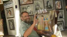 Художниците рисуват портрети в Слънчев бряг - А вие нарисувахте ли се това лято!!! - Videoclip.bg