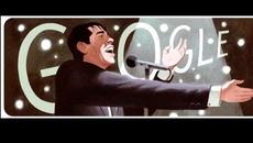 Жак Брел с Google Doodle Jacques Brel Célébrer Jacques Brel - Zu Ehren von Jacques Brel - Жак Брель - Videoclip.bg