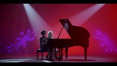 Marija & Julijana - Love me again piano cover - Vbox7