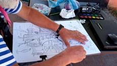 В Слънчев бряг отново след години ...ето и художниците ме познаха вденага - Videoclip.bg