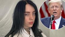 Тръмп обвини Били Айлиш: Рушала САЩ и всичко ценно за американците - Videoclip.bg