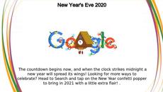 Поздрав за нова година 2021 от Гугъл - New Year's Eve New Year's Eve 2020 - Videoclip.bg