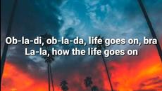 ♛ Ob~La~Da, Ob~La~Di ♛ (with lyrics) ♛ Gabriela Bee Cover 2021 - Videoclip.bg